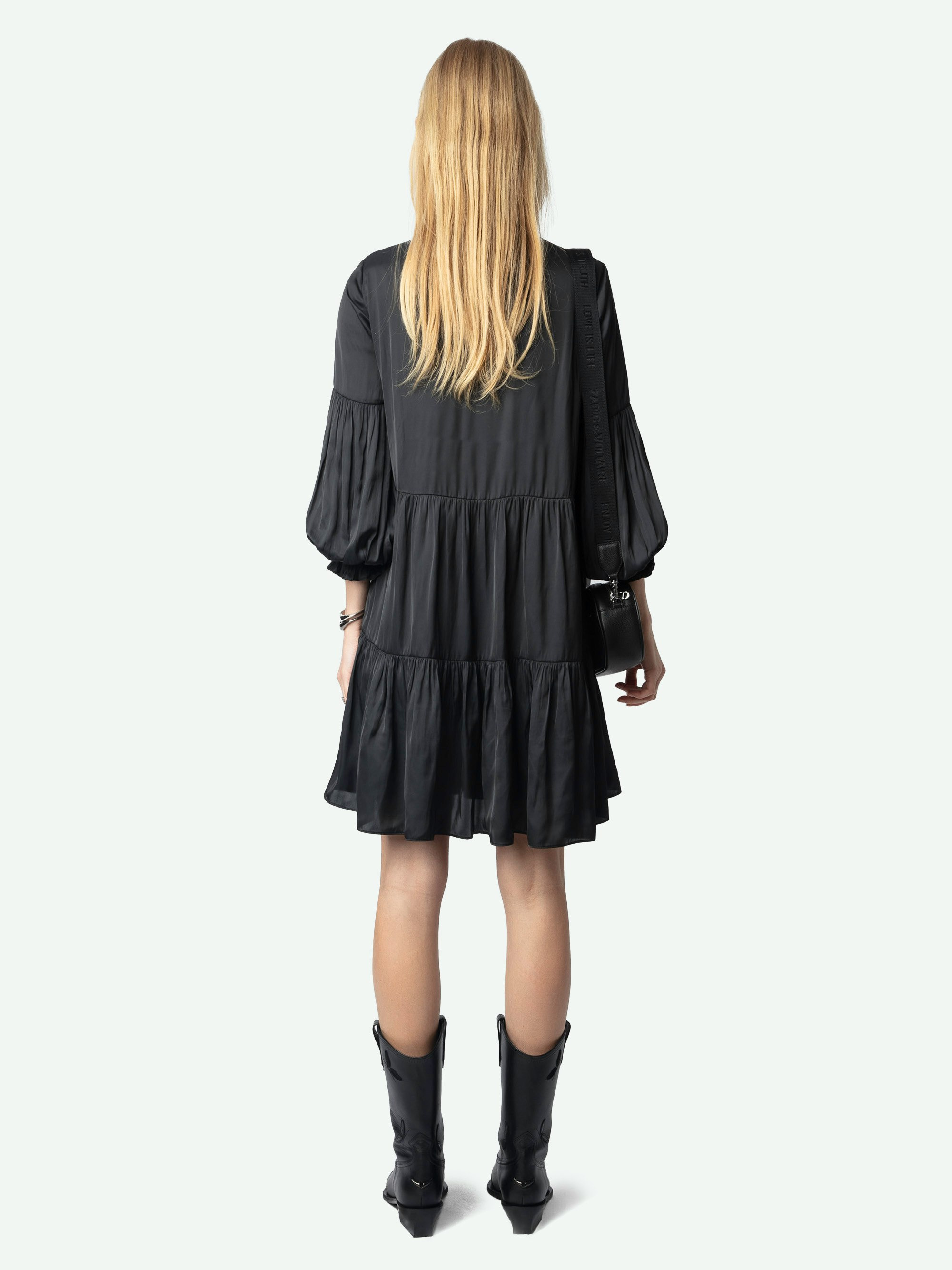 Randy Satin Dress - 3