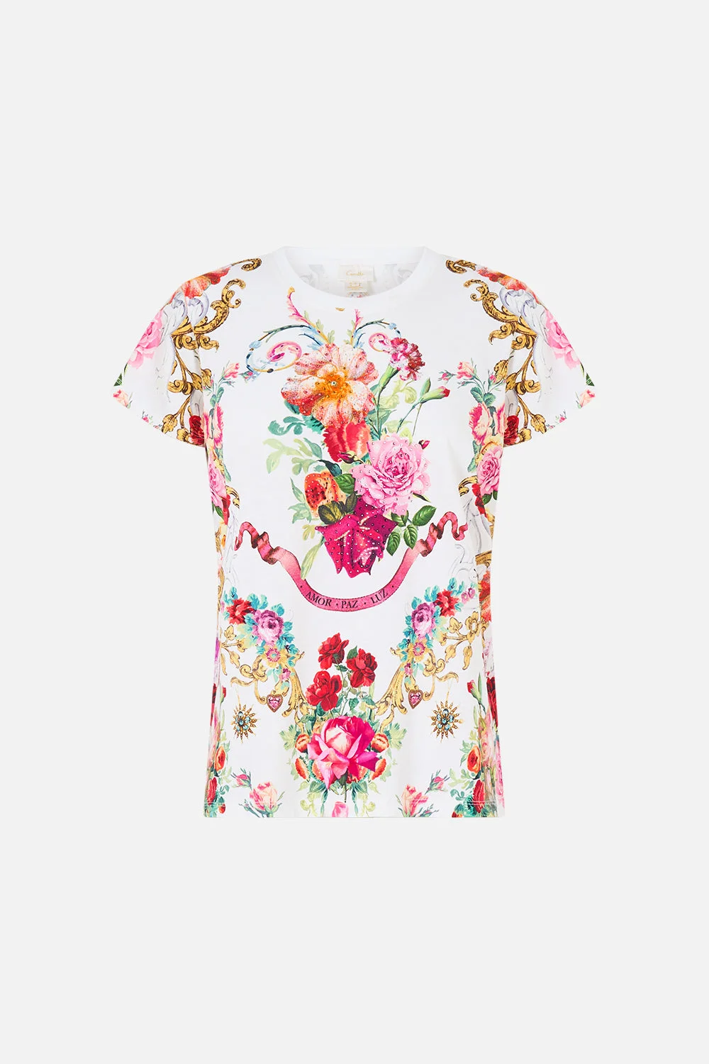 SLIM FIT ROUND NECK T-SHIRT - 1