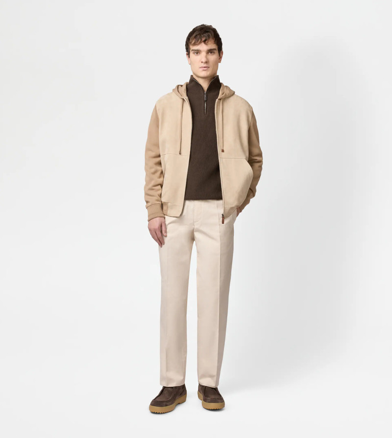 Tod's CHINO PANTS IN COTTON - BEIGE outlook