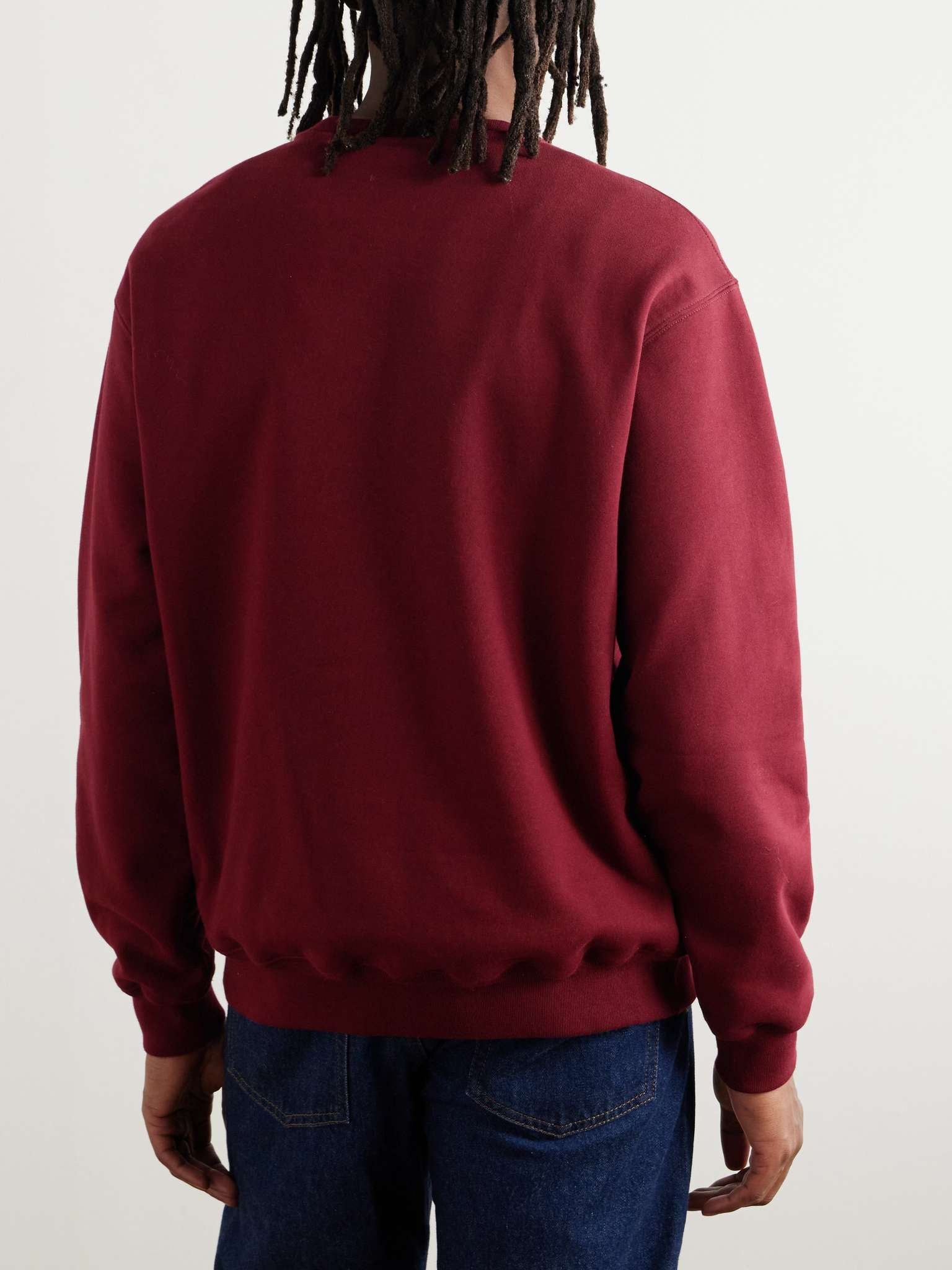 Logo-Print Cotton-Jersey Sweatshirt - 4
