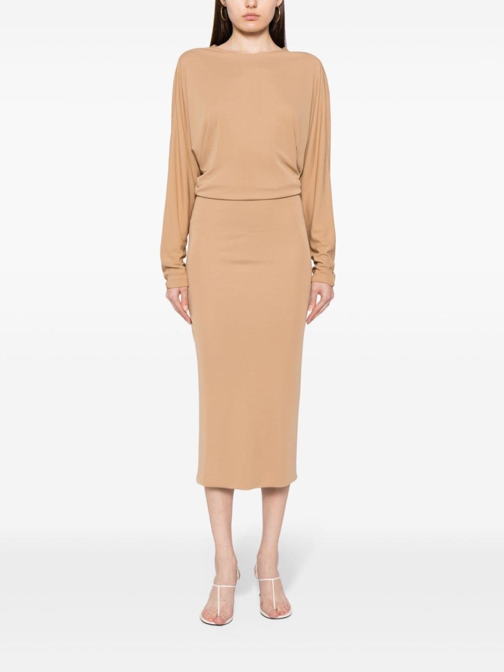 The Trina open-back midi dress - 3