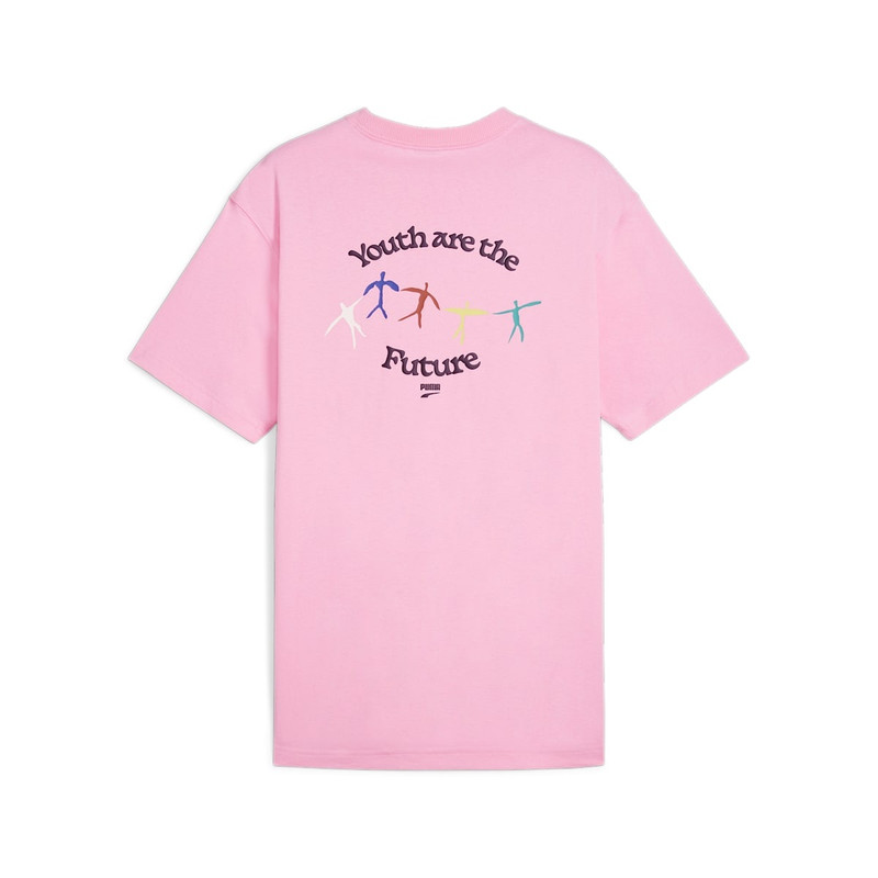 PUMA PUMA Youth Are The Future Graphic T-shirt 'Pink' 626097-30 outlook
