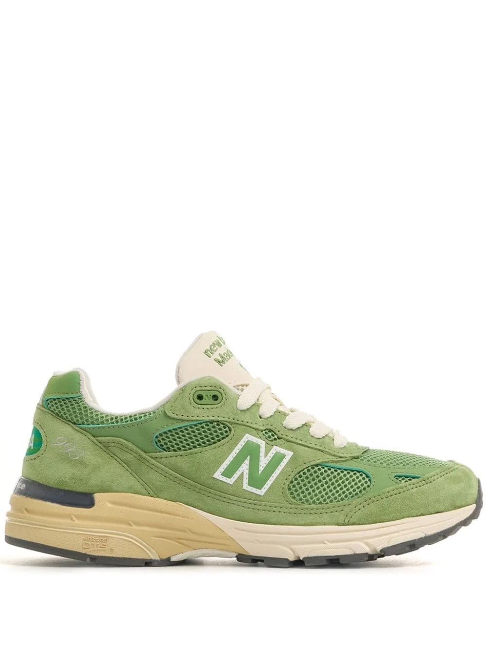 logo patch panelled sneakers - 1