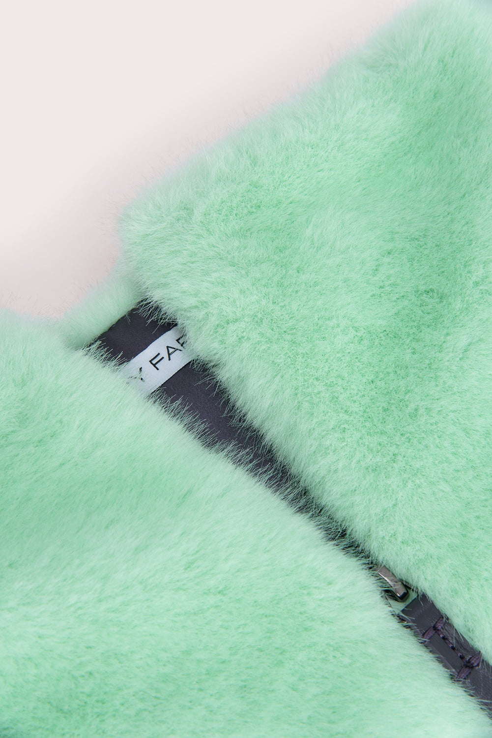 FLETCHER NECK WARMER MINT FAUX FUR - 5
