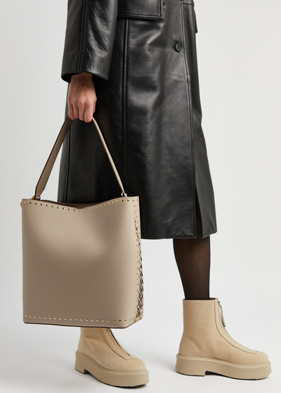 Stella McCartney Frayme faux leather tote outlook