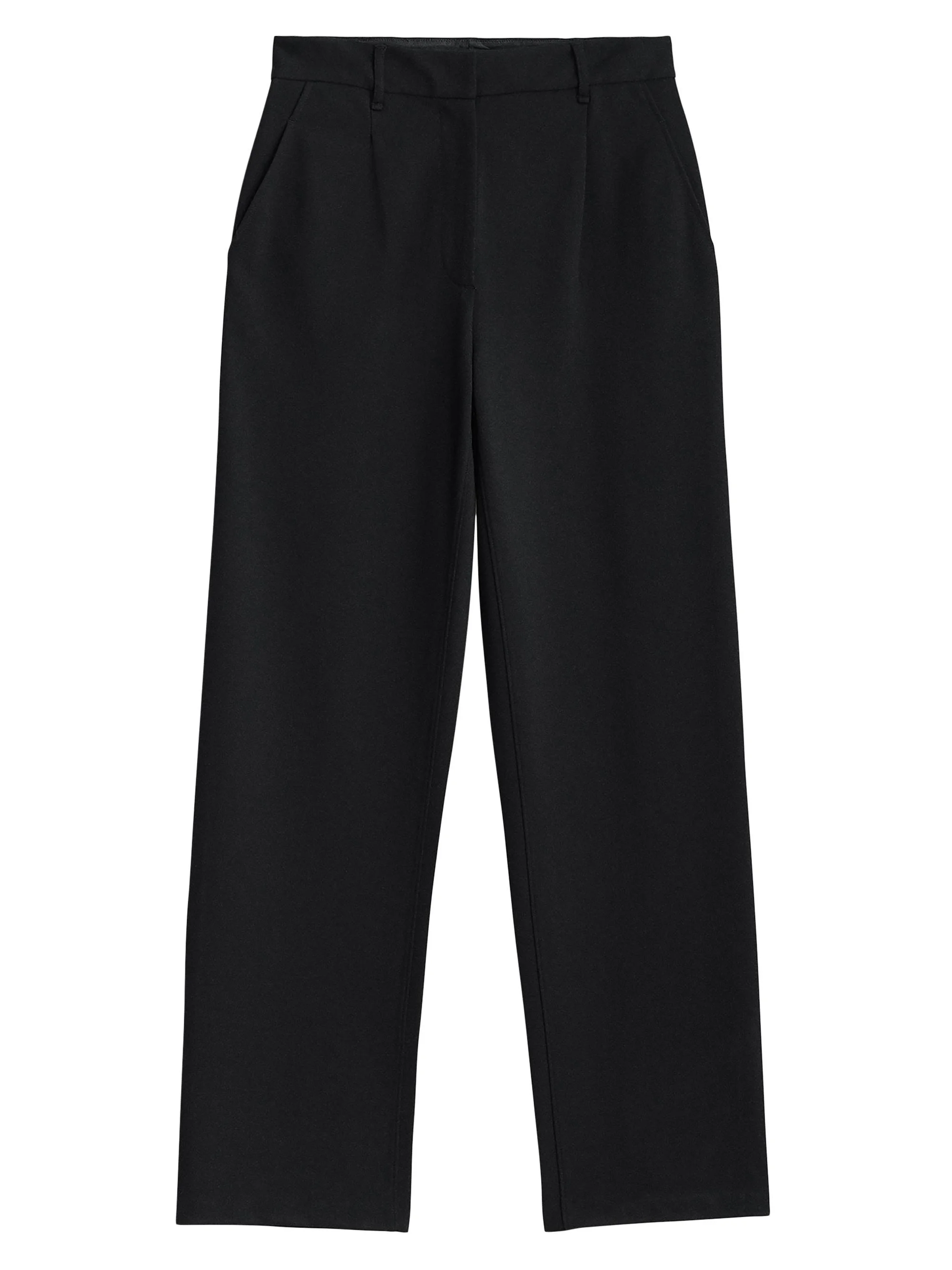 Women's Irina Ponte Trousers - Black - 1