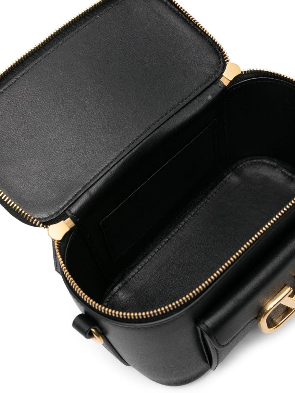 VLogo Signature leather mini bag - 5