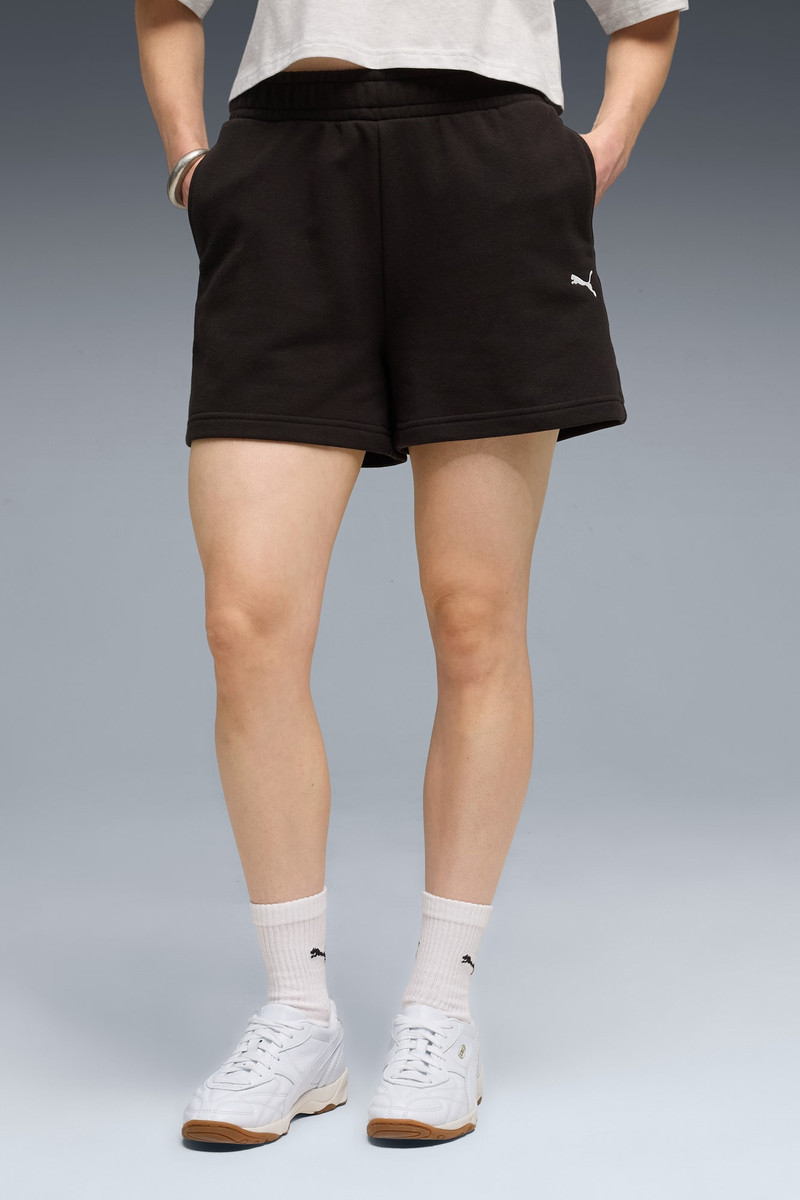 PUMA Wardrobe Essentials Women's Relaxed 4" Shorts outlook