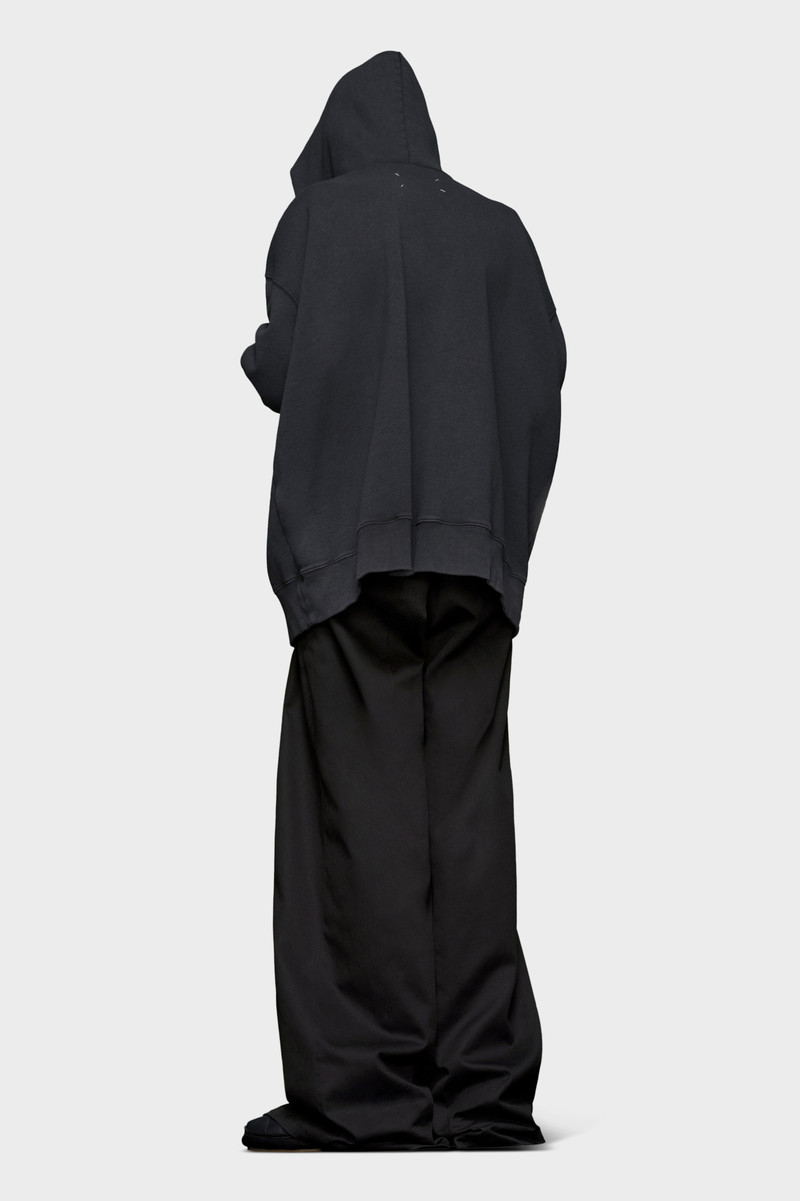 Reverse logo hooded sweatshirt 4