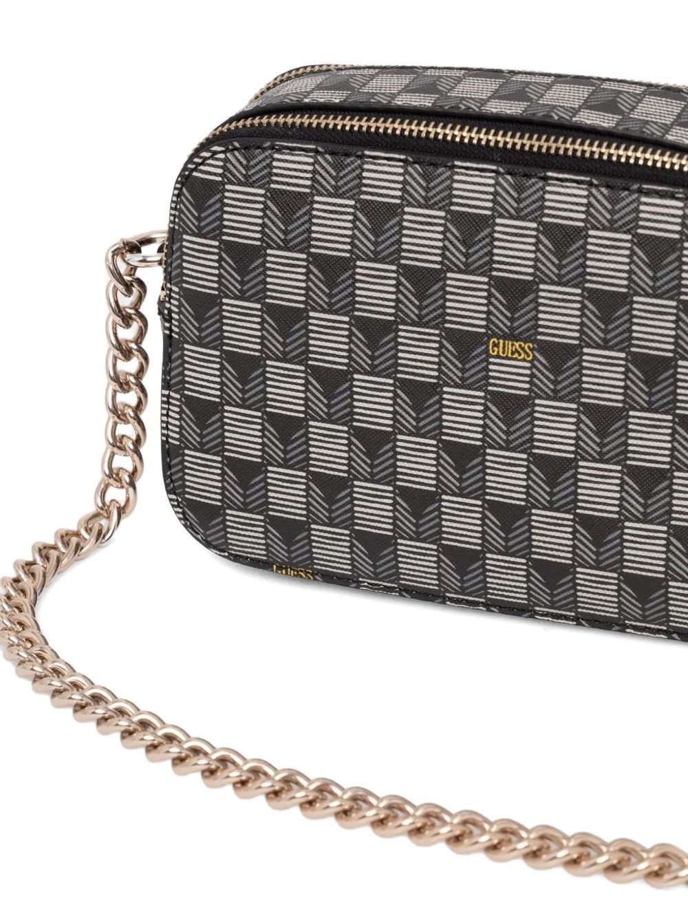 logo-plaque cross body bag - 3