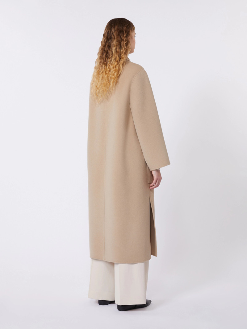 GALOSCE Double-faced wool-blend coat - CAMEL 4