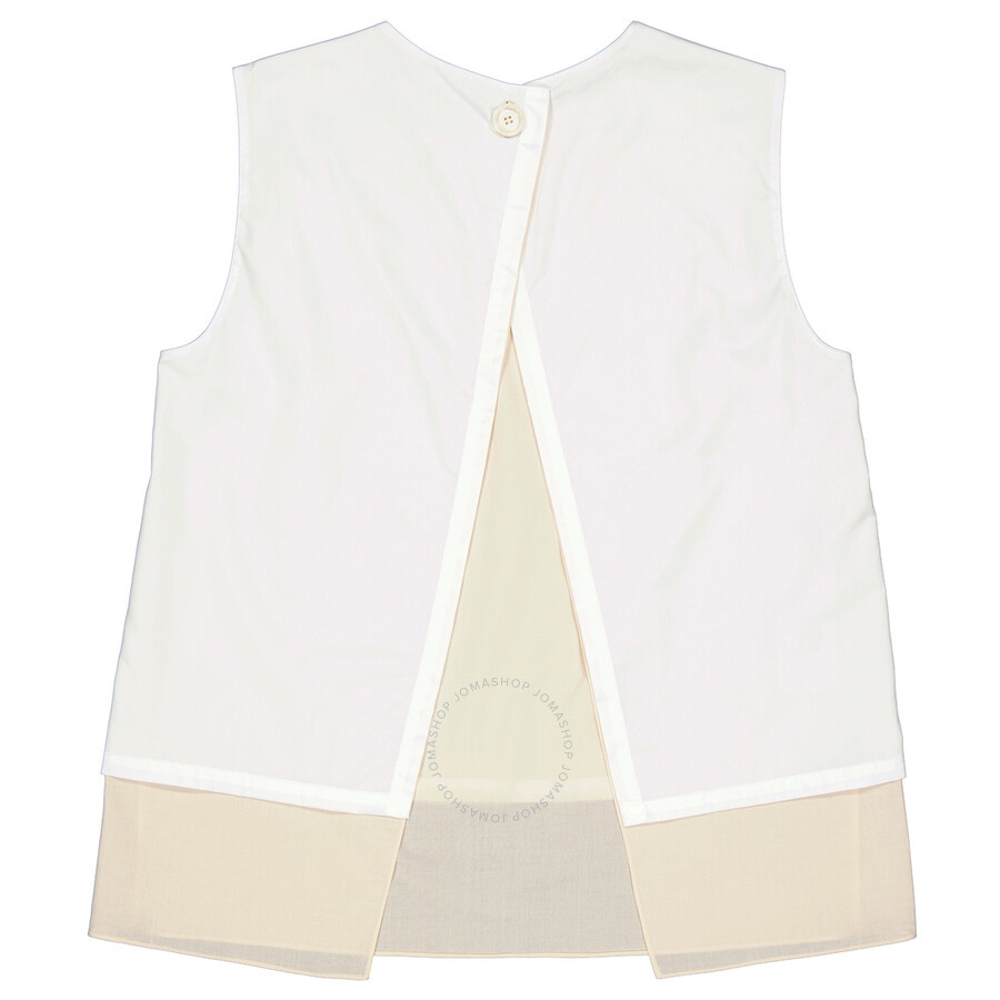 Marni Ladies Layered Sleeveless Cotton Top - 2