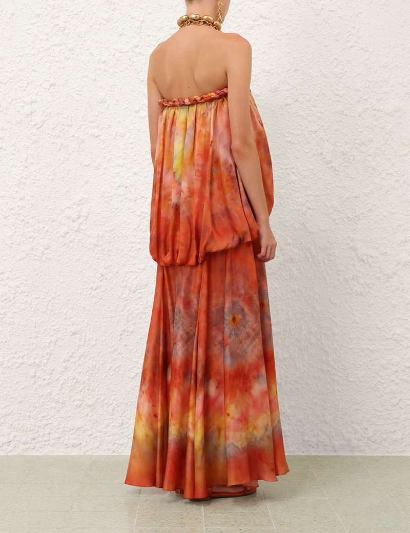 LUNA TWIST BANDEAU GOWN 4