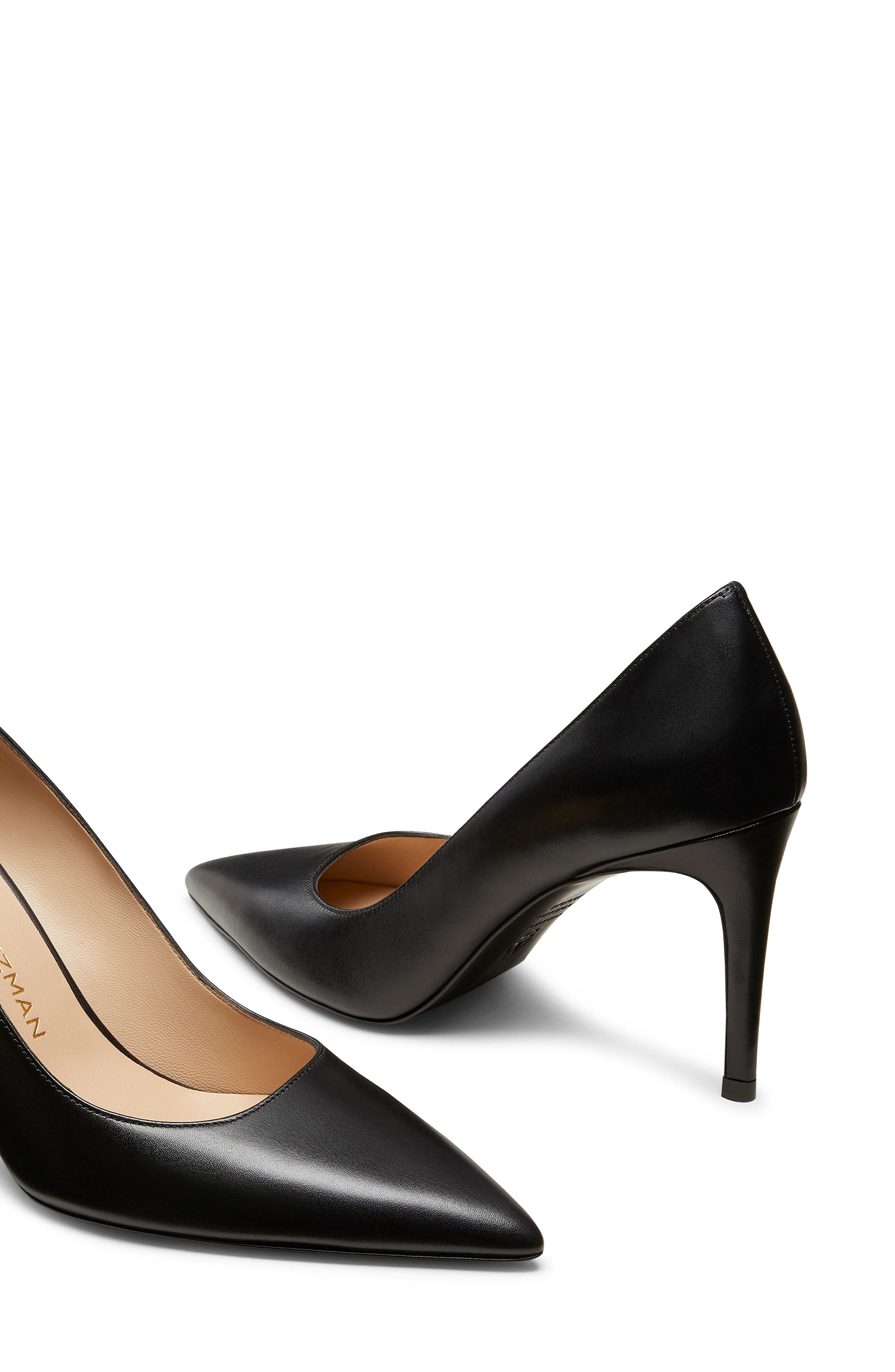 Stuart Weitzman Stuart Power 85 Pump in Black at Nordstrom - 4