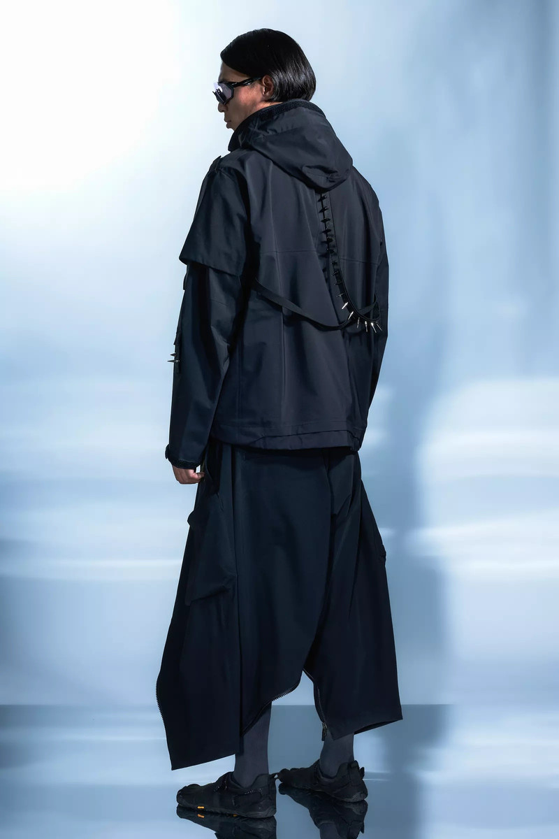 ACRONYM SK30-DS Convert Cargo Skirt BLACK | REVERSIBLE