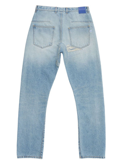 Marcelo Burlon County Of Milan bleached straight-leg jeans outlook