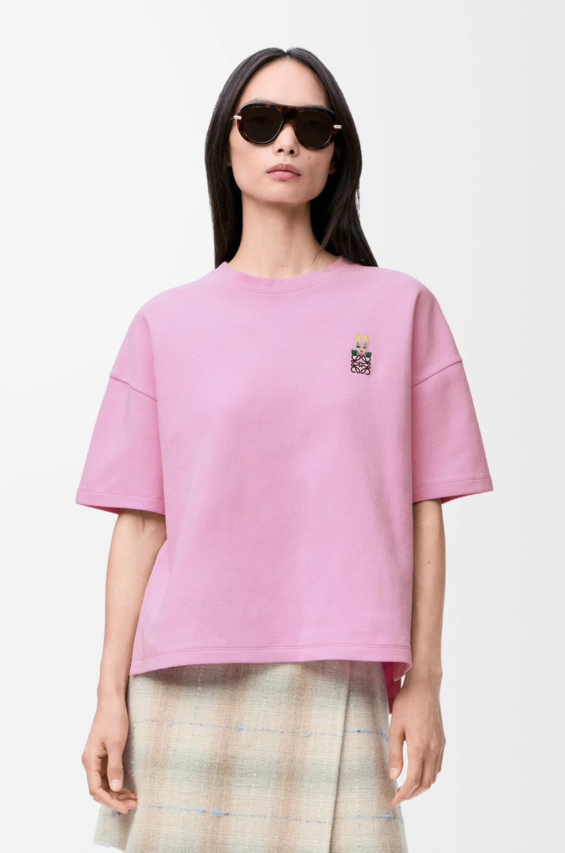 Regular fit T-shirt in cotton blend 3
