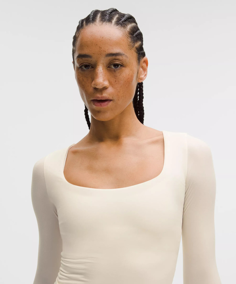 Wundermost Ultra-Soft Nulu Square-Neck Long-Sleeve Shirt 4