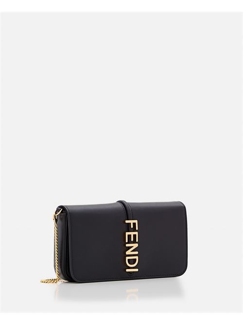 Fendi Women Leather Wallet On Chain - 3