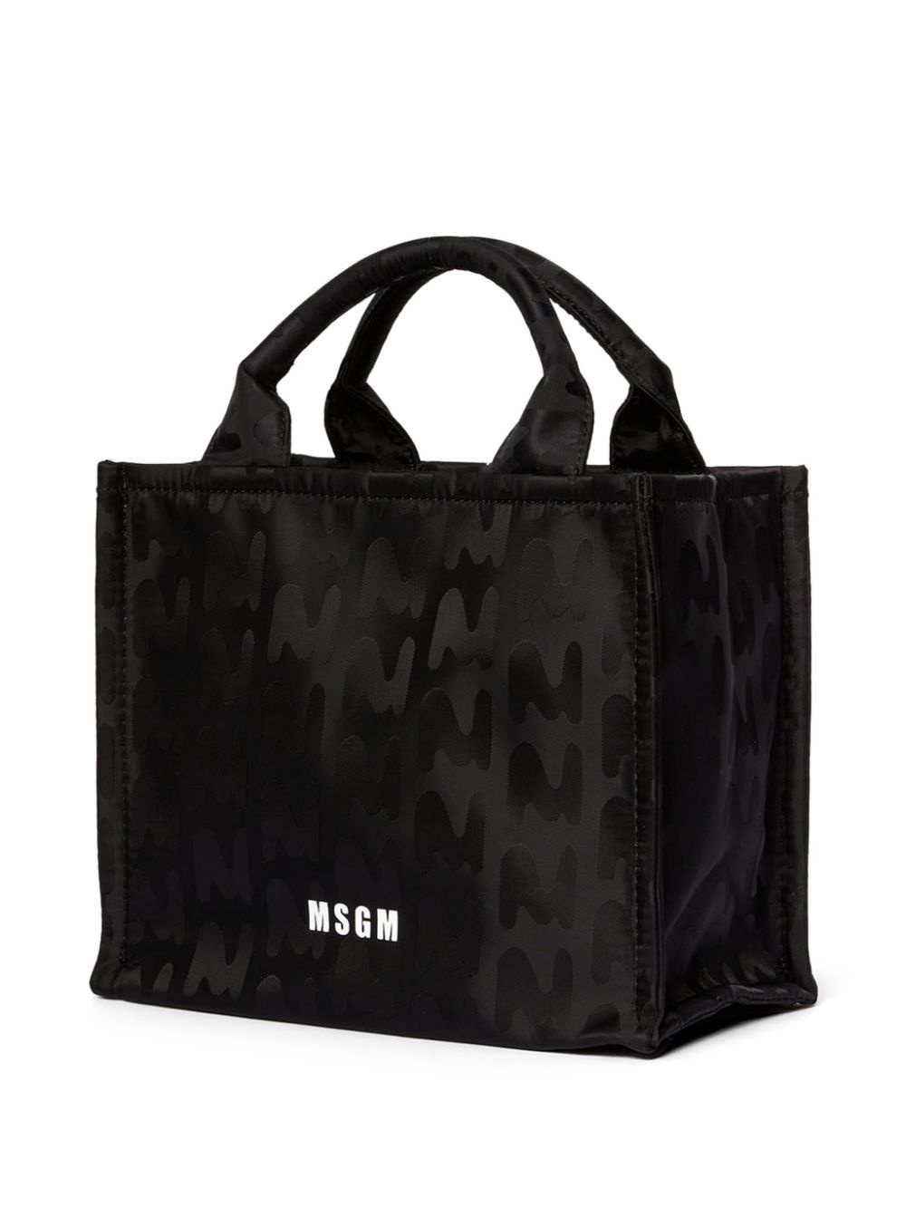 logo-jacquard tote bag - 4