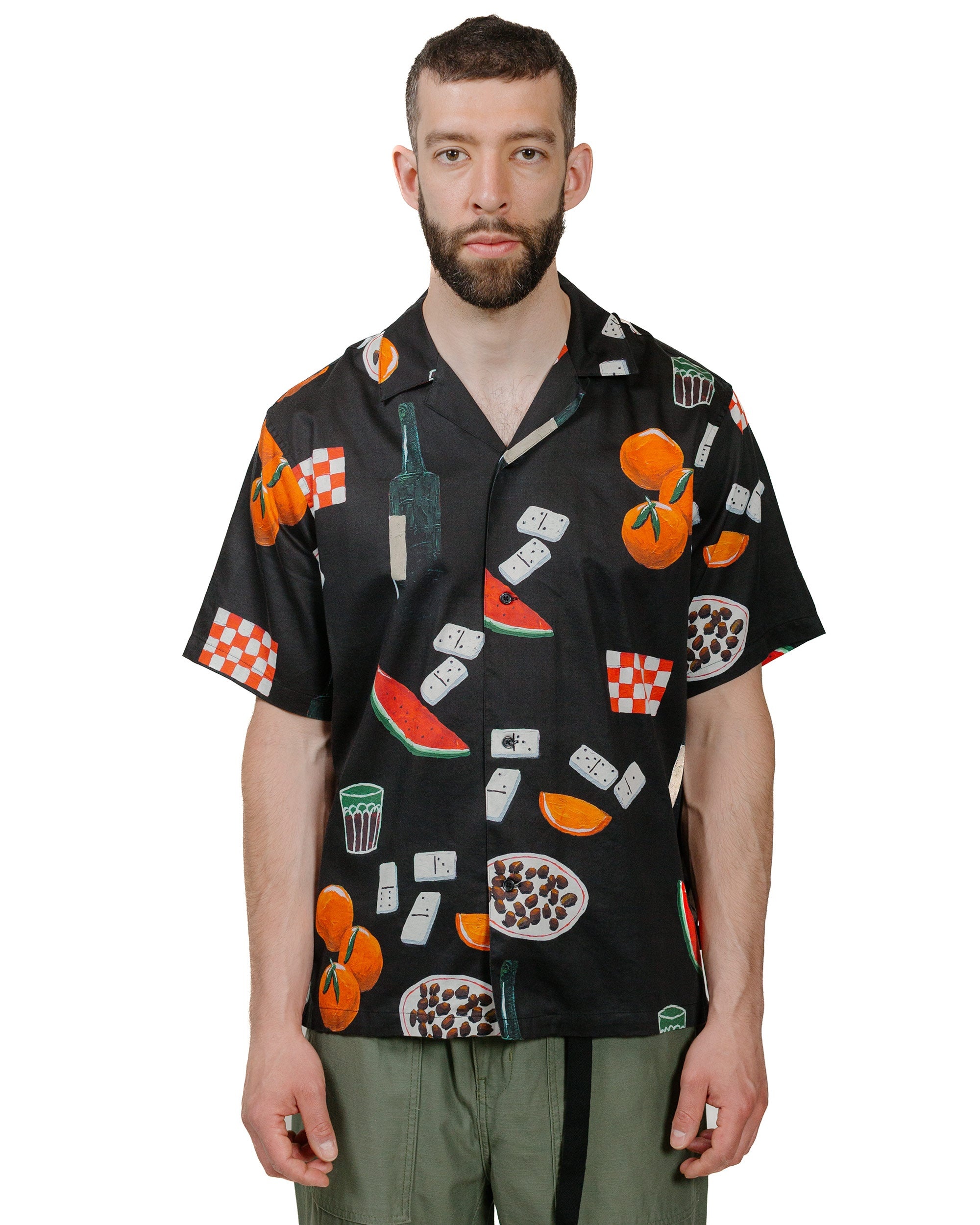 Carhartt W.I.P. Isis Maria Dinner Print Shirt Black - 2