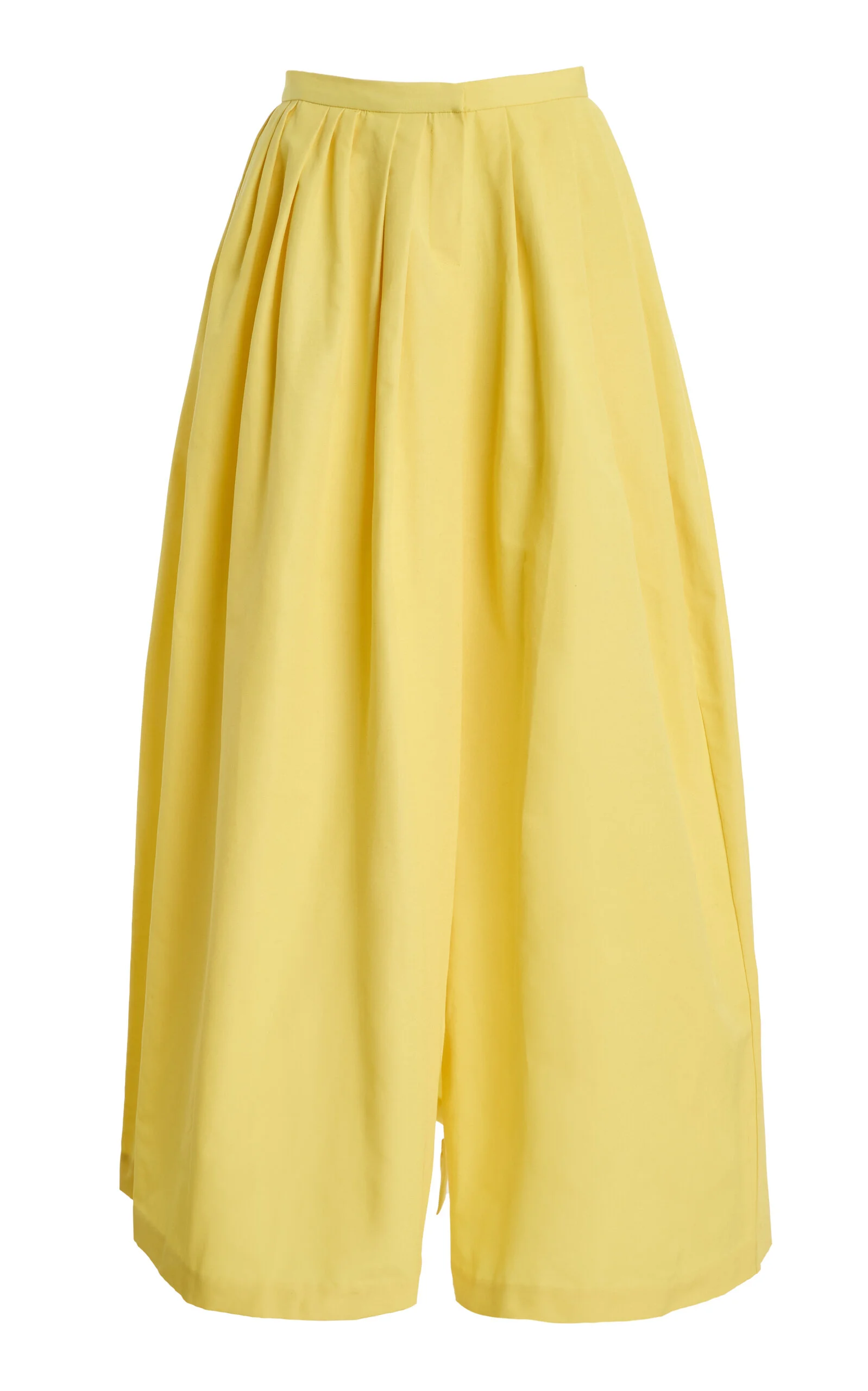 Skant Grosgrain Cotton Maxi Skirt yellow - 1