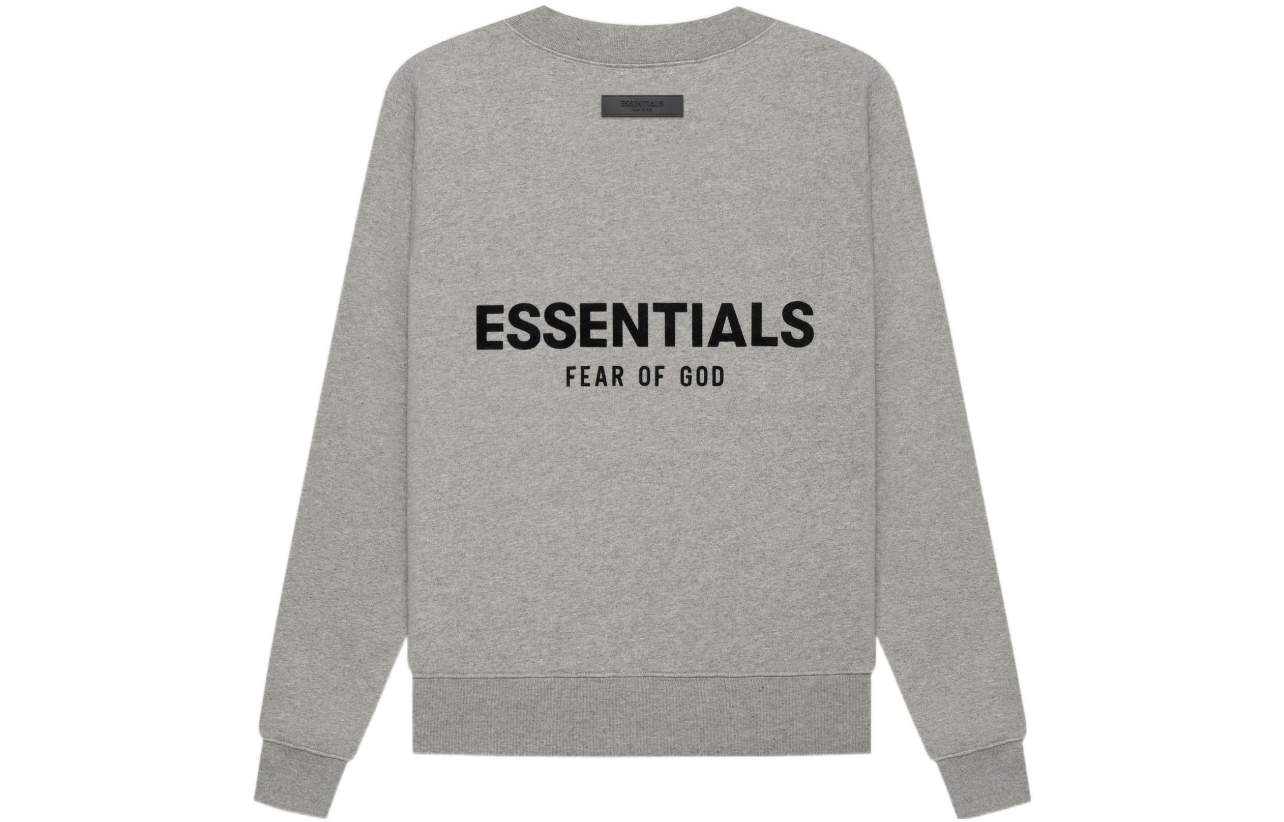 Fear of God Essentials FW22 Crewneck 'Dark Oatmeal' FOG-SS22-614 - 3