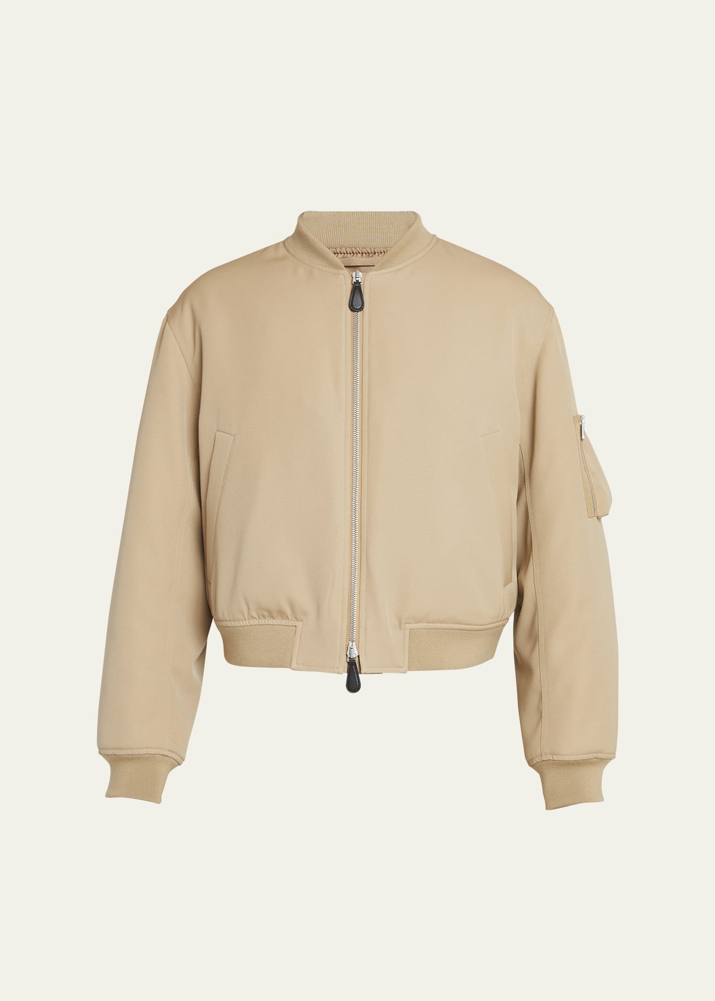 Men's Boxy Bomber Jacket - 1