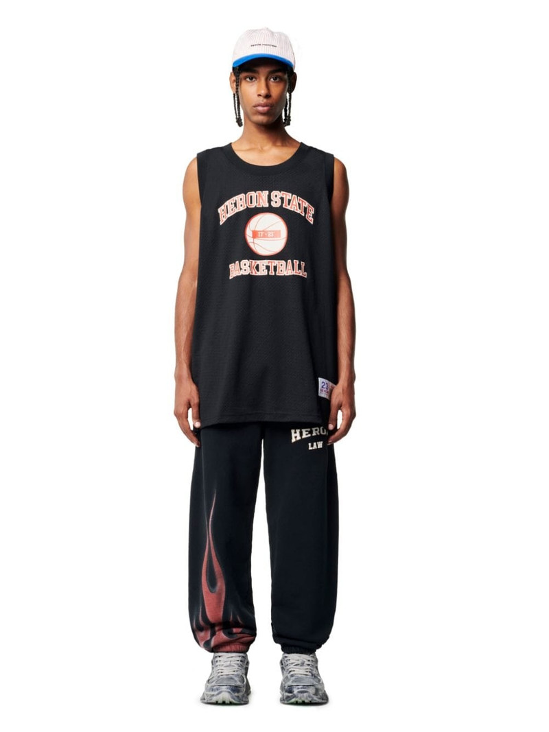 Heron Preston Heron Law Flames Sweatpants outlook