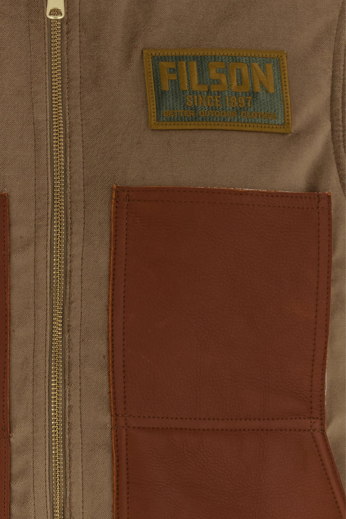 Multicolor cotton and wool sleeveless jacket - 3