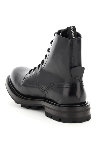 Alexander McQueen WORKER LEATHER BOOTS outlook