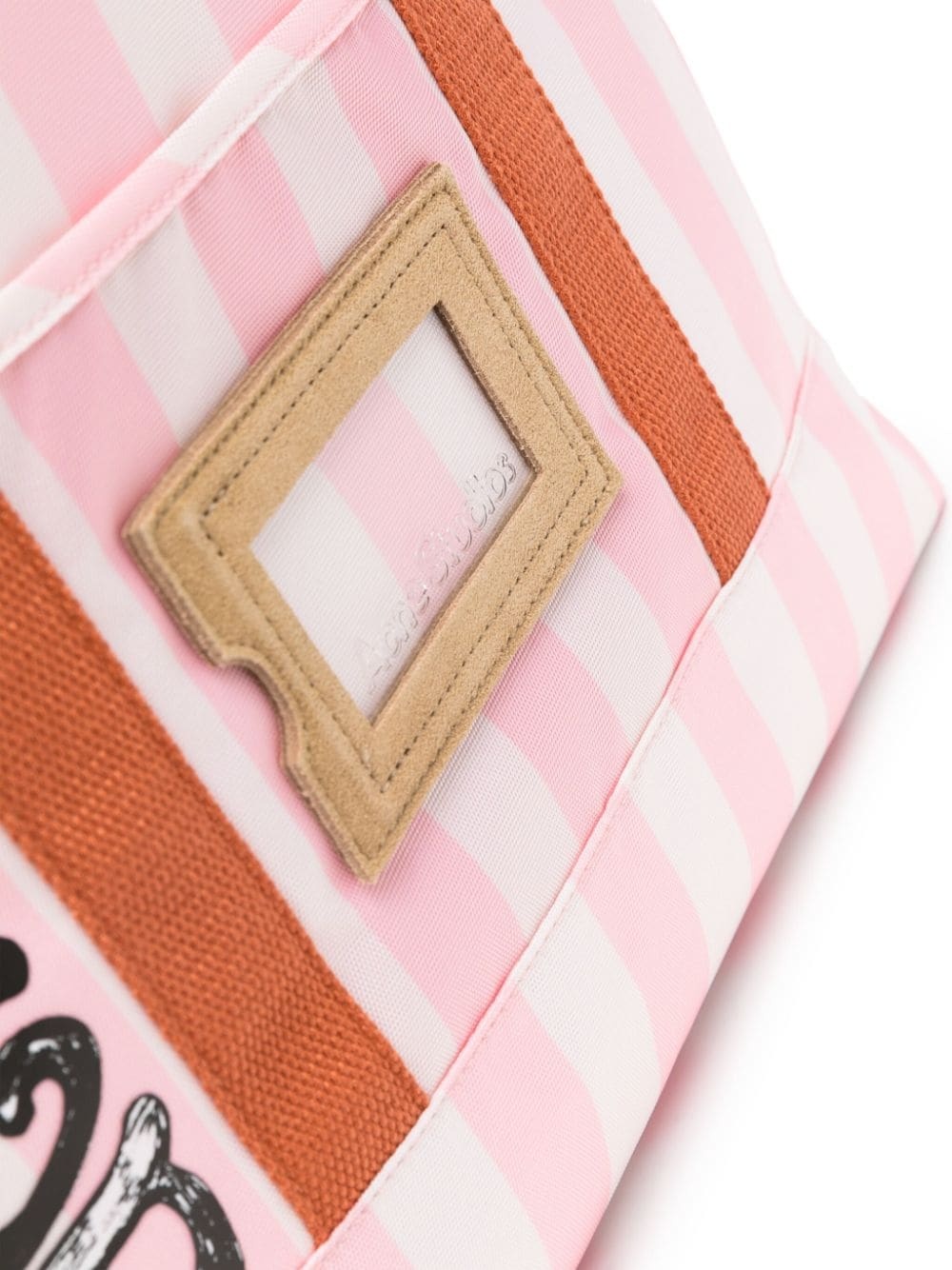 striped tote bag - 4