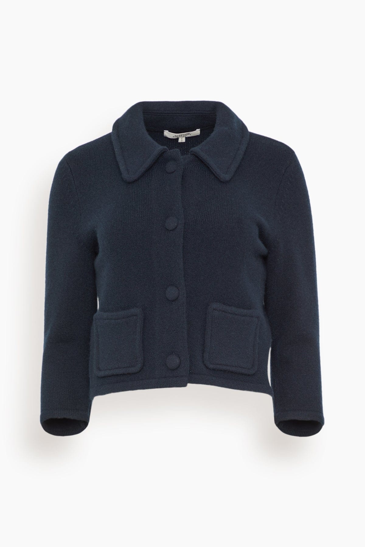 Modern Statement Jacket in Dark Navy - 1
