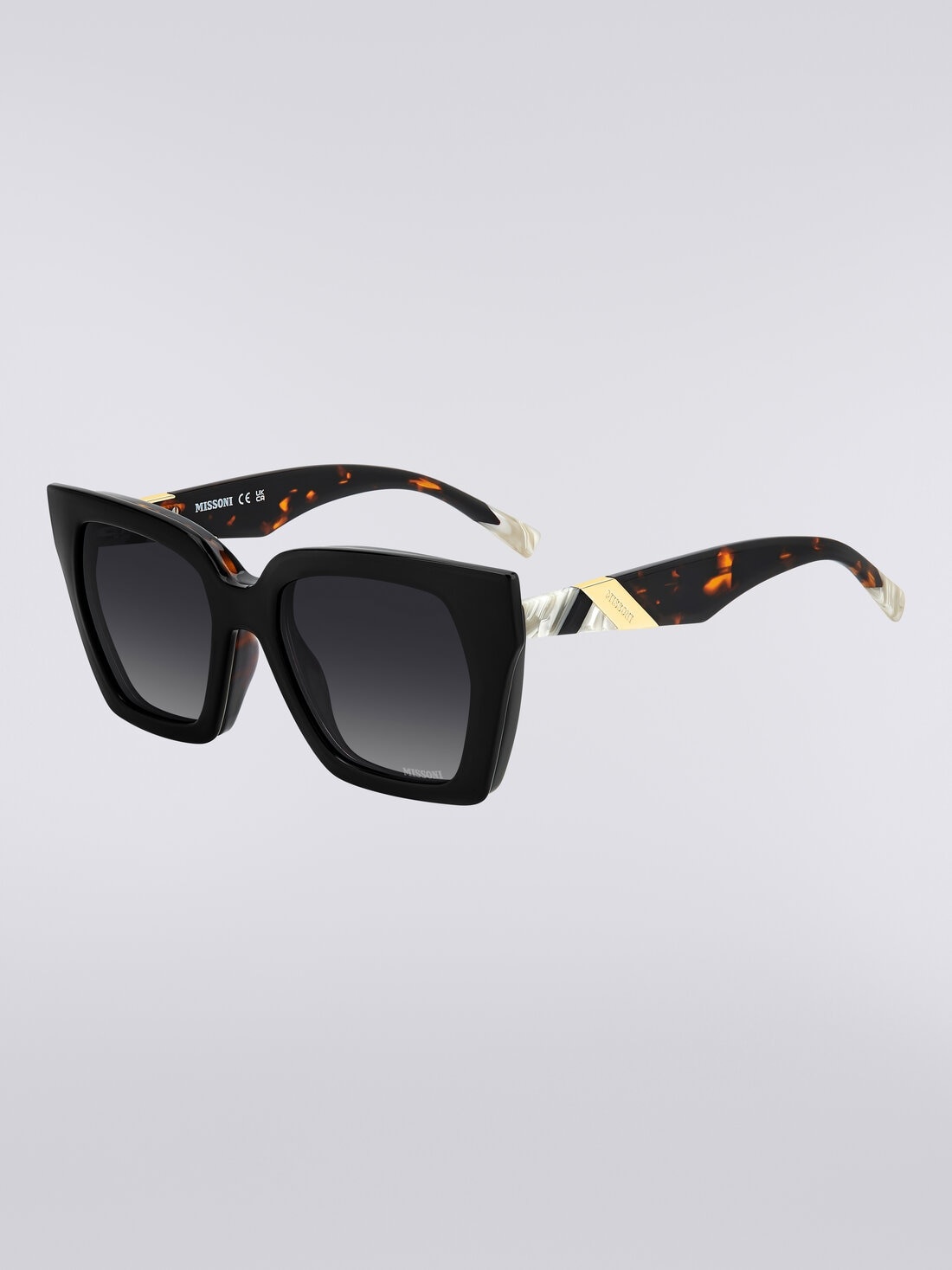 Double clip-on acetate sunglasses - 8