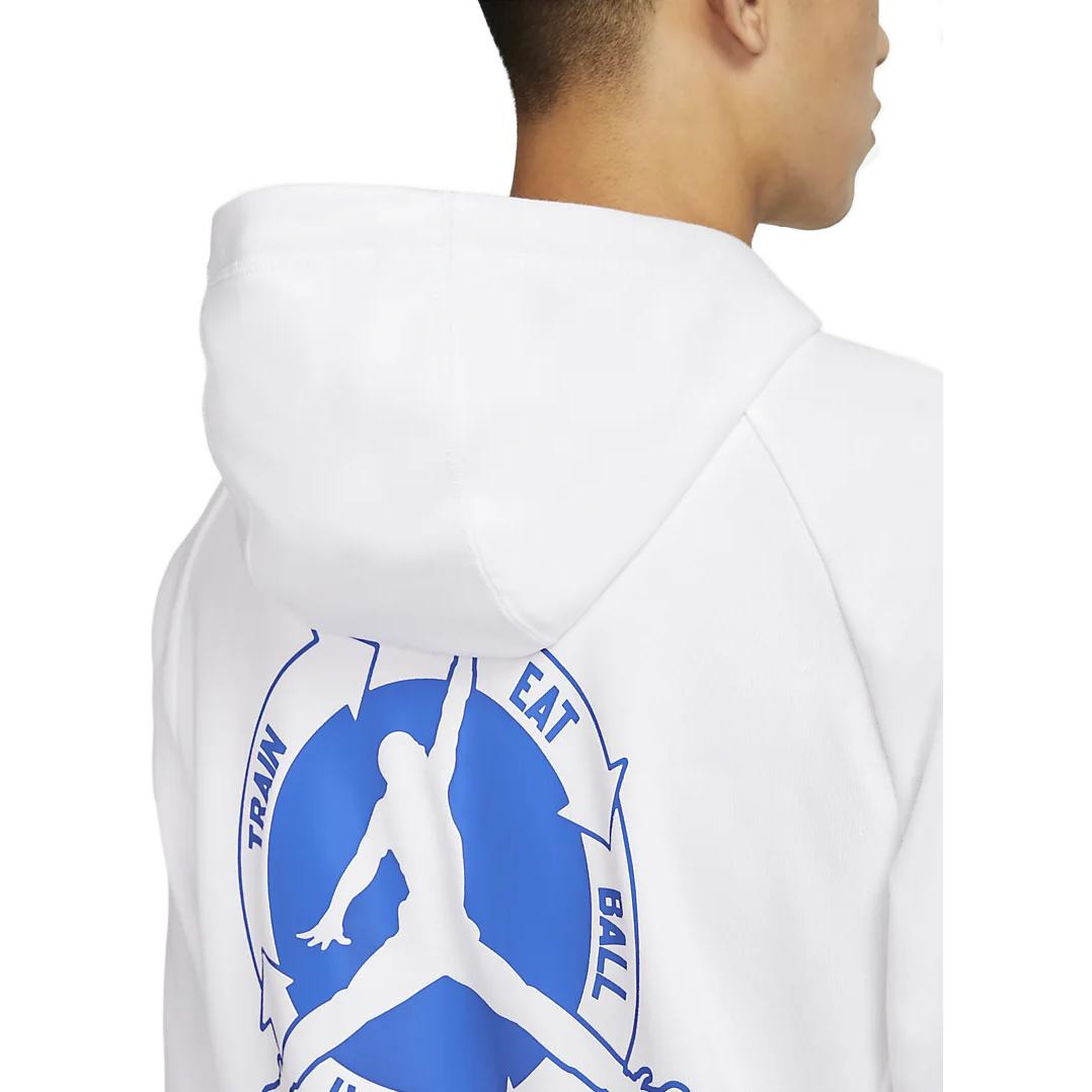 Air Jordan Drawstring Hoodie Men's White DV1291-100 - 4