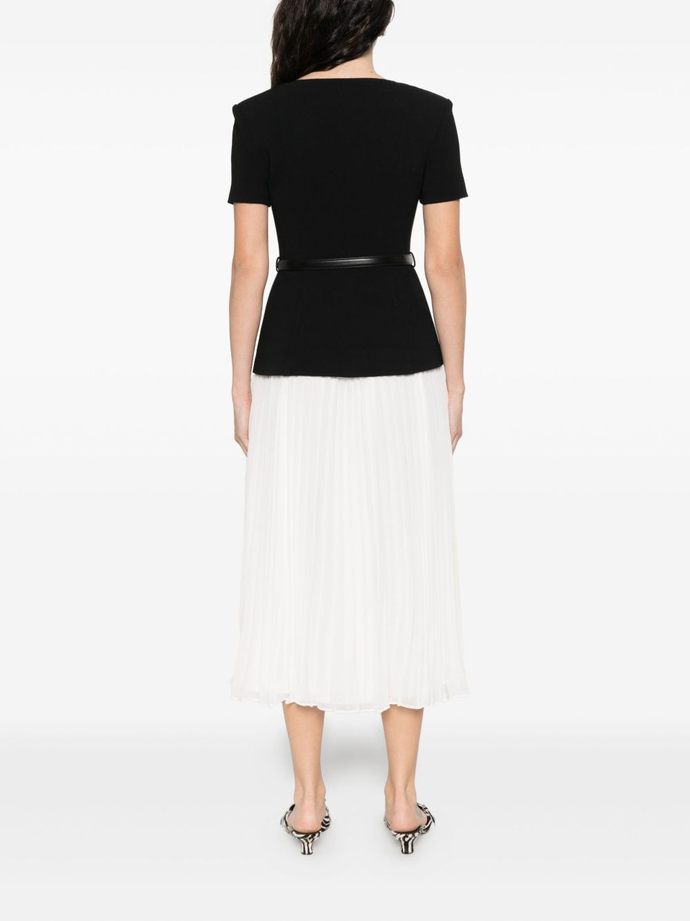 short sleeve midi dress - 4