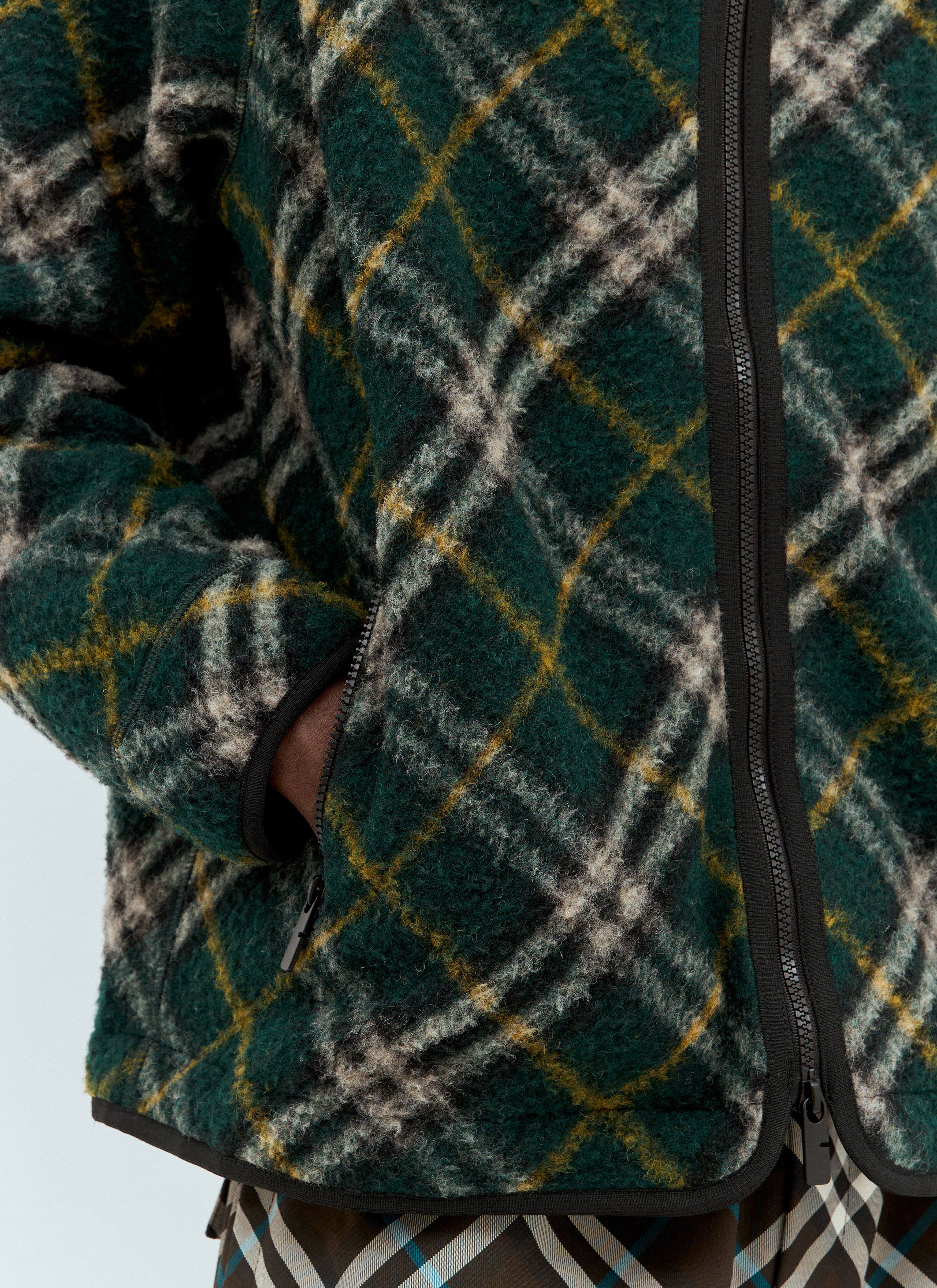 Burberry Men Check Fleece Jacket - 6