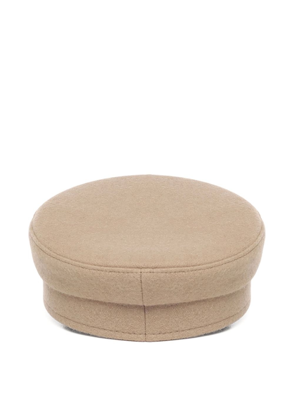 gold-embellished wool hat - 2