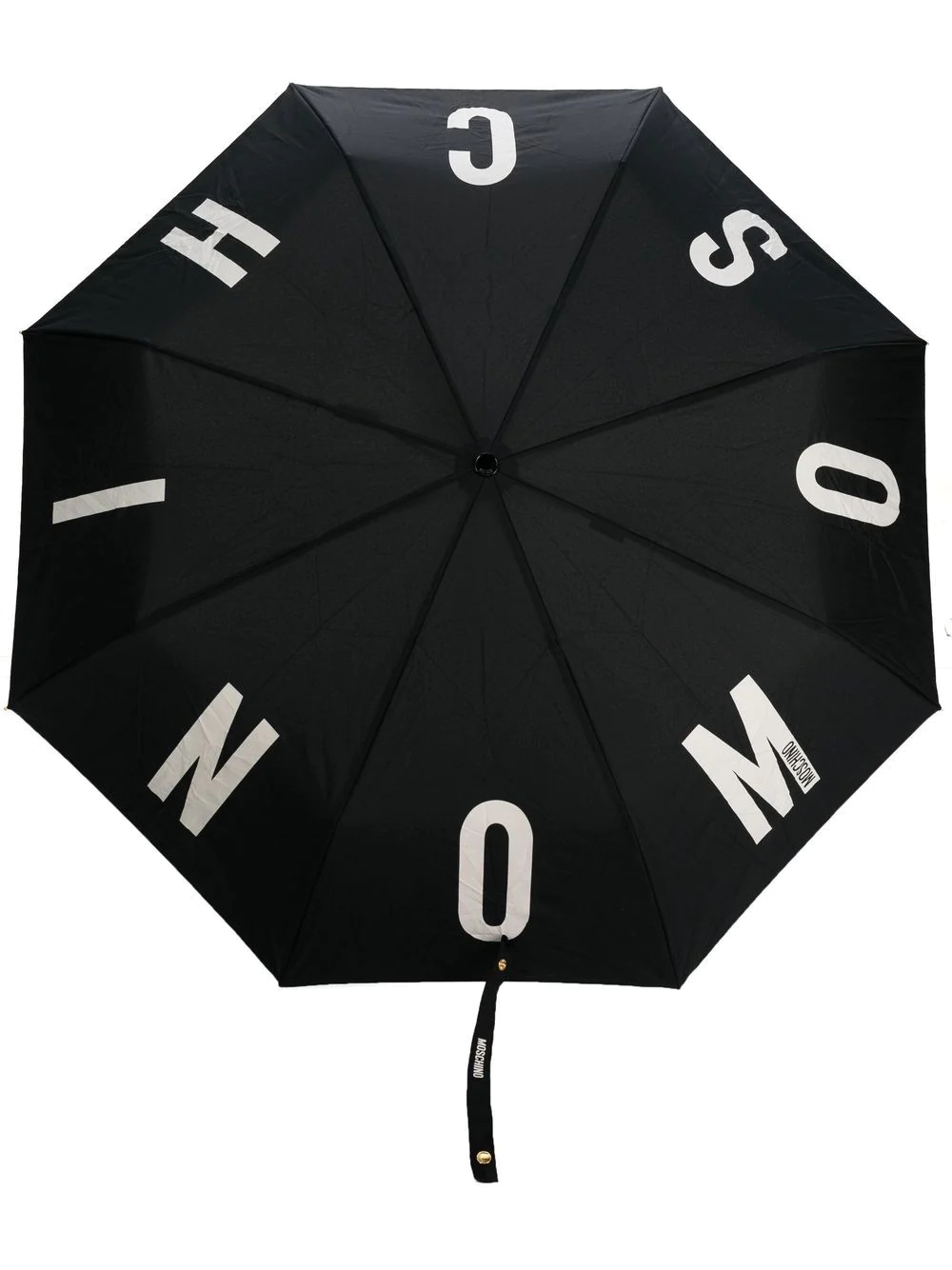 logo print compact umbrella - 1