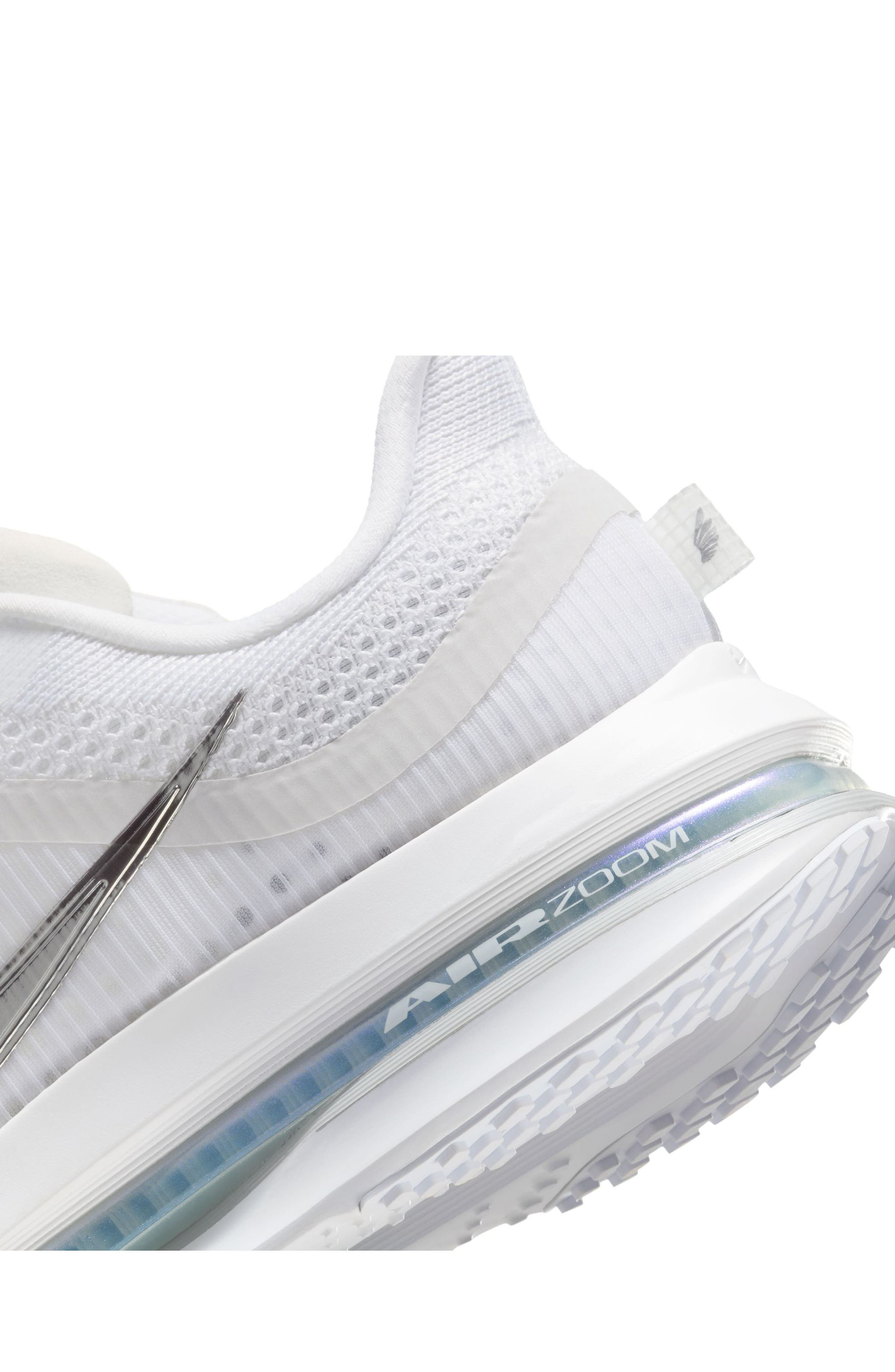 Nike Pegasus Premium Running Shoe in White/Silver/Metallic at Nordstrom - 7