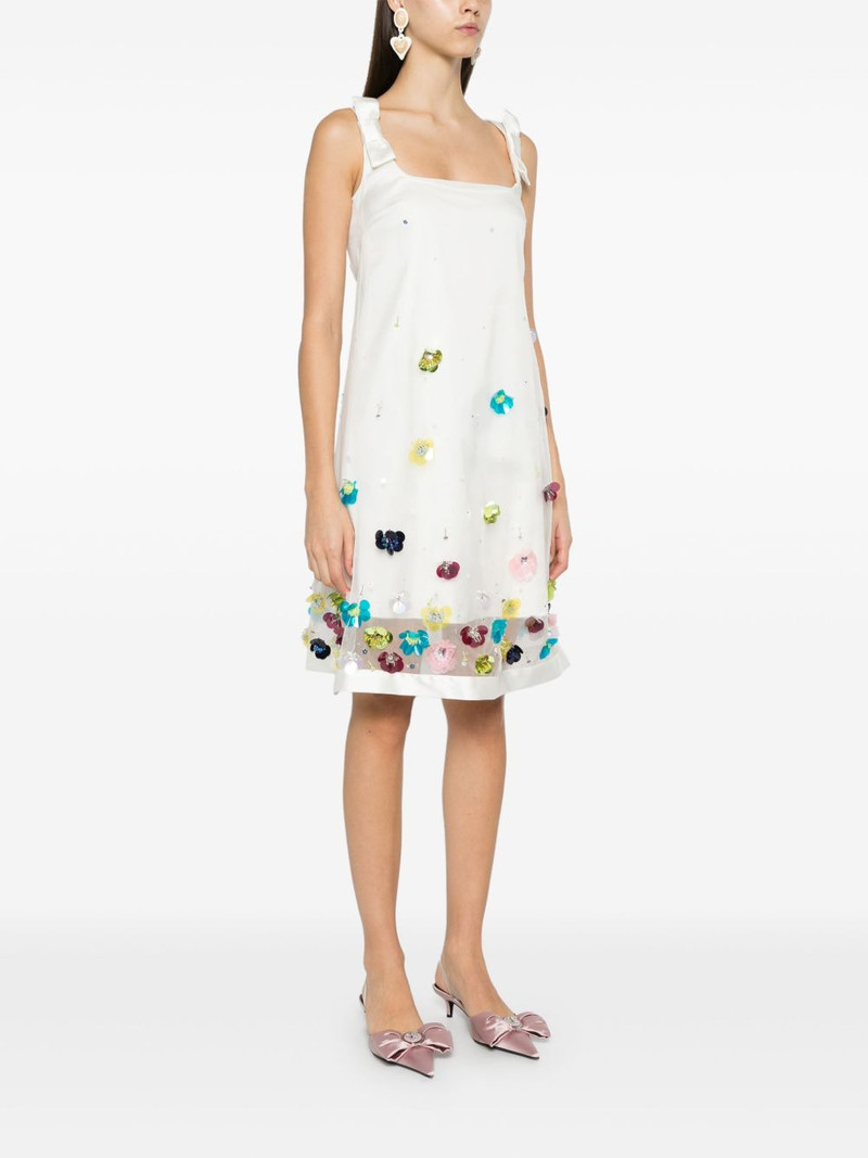 embroidered mini dress 3