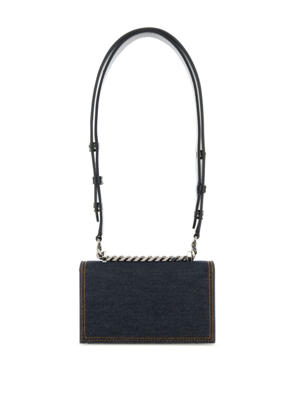 Mini Jewelled denim satchel bag - 2