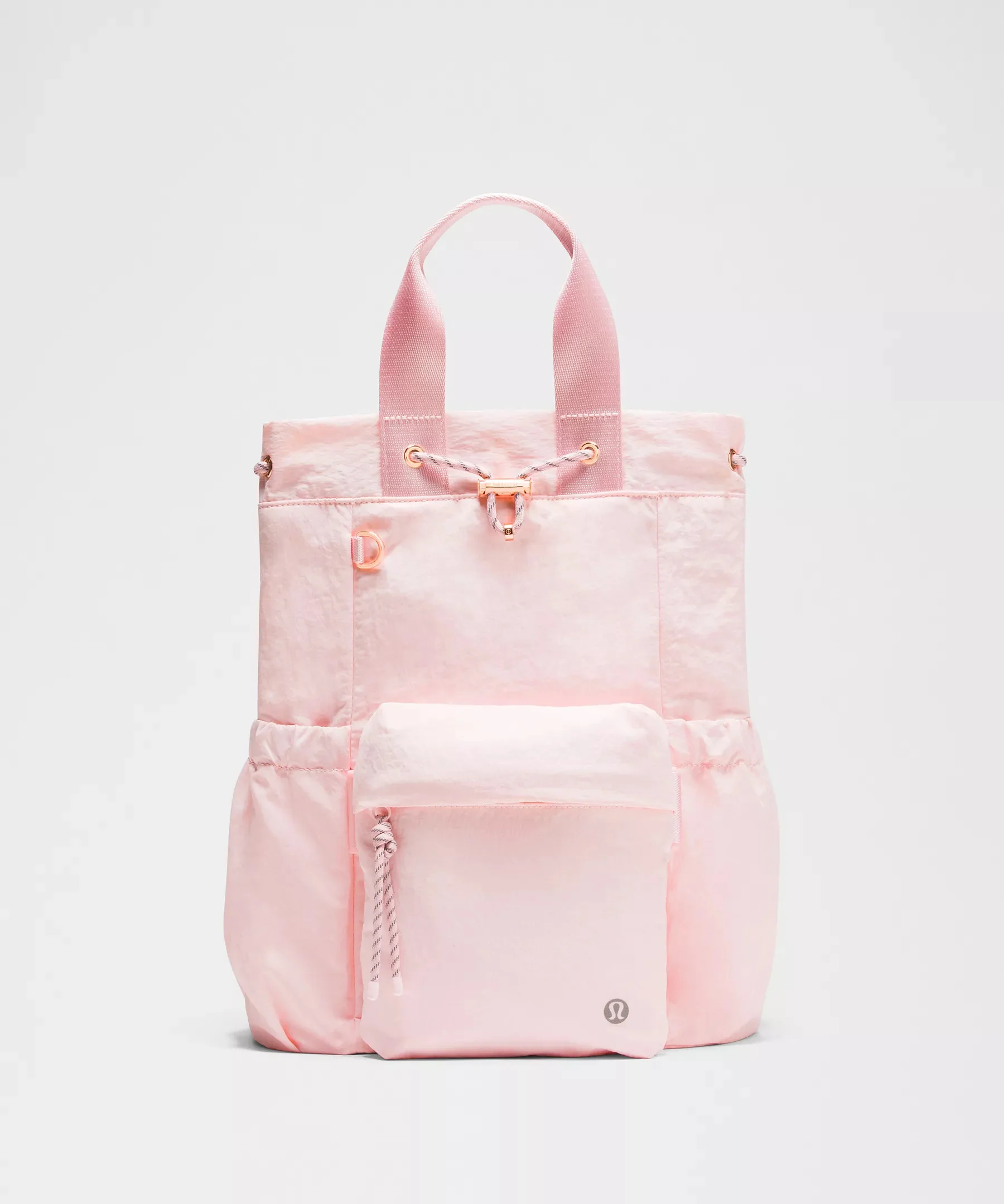 2-in-1 Drawstring Bucket Bag - 1