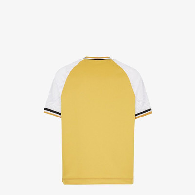 FENDI Yellow acetate T-shirt outlook