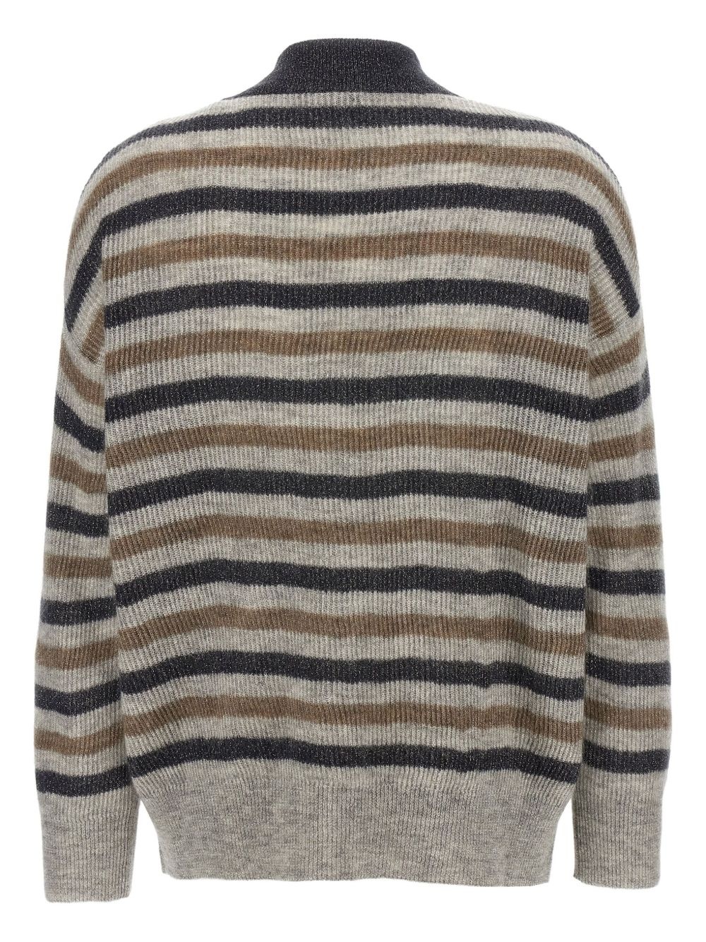 striped cardigan - 2