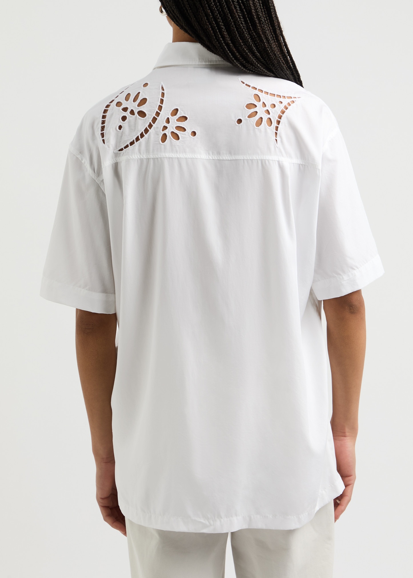 Bilya eyelet-embroidered shirt - 3