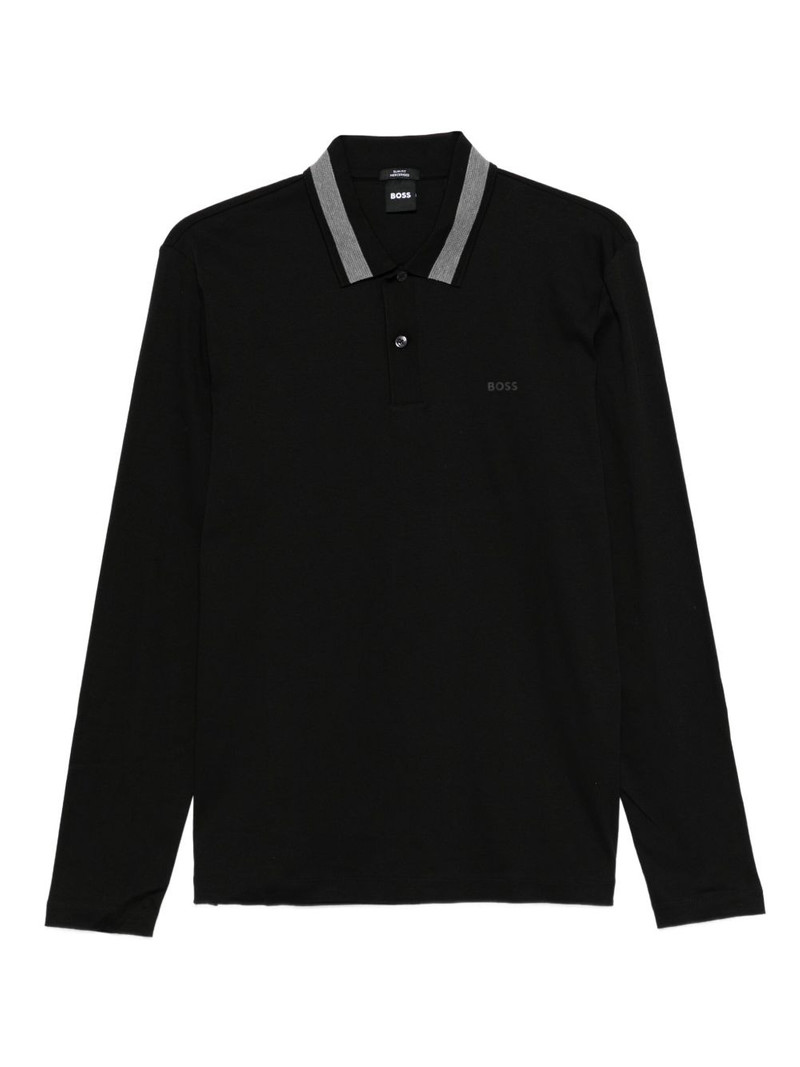 long-sleeve polo shirt 1