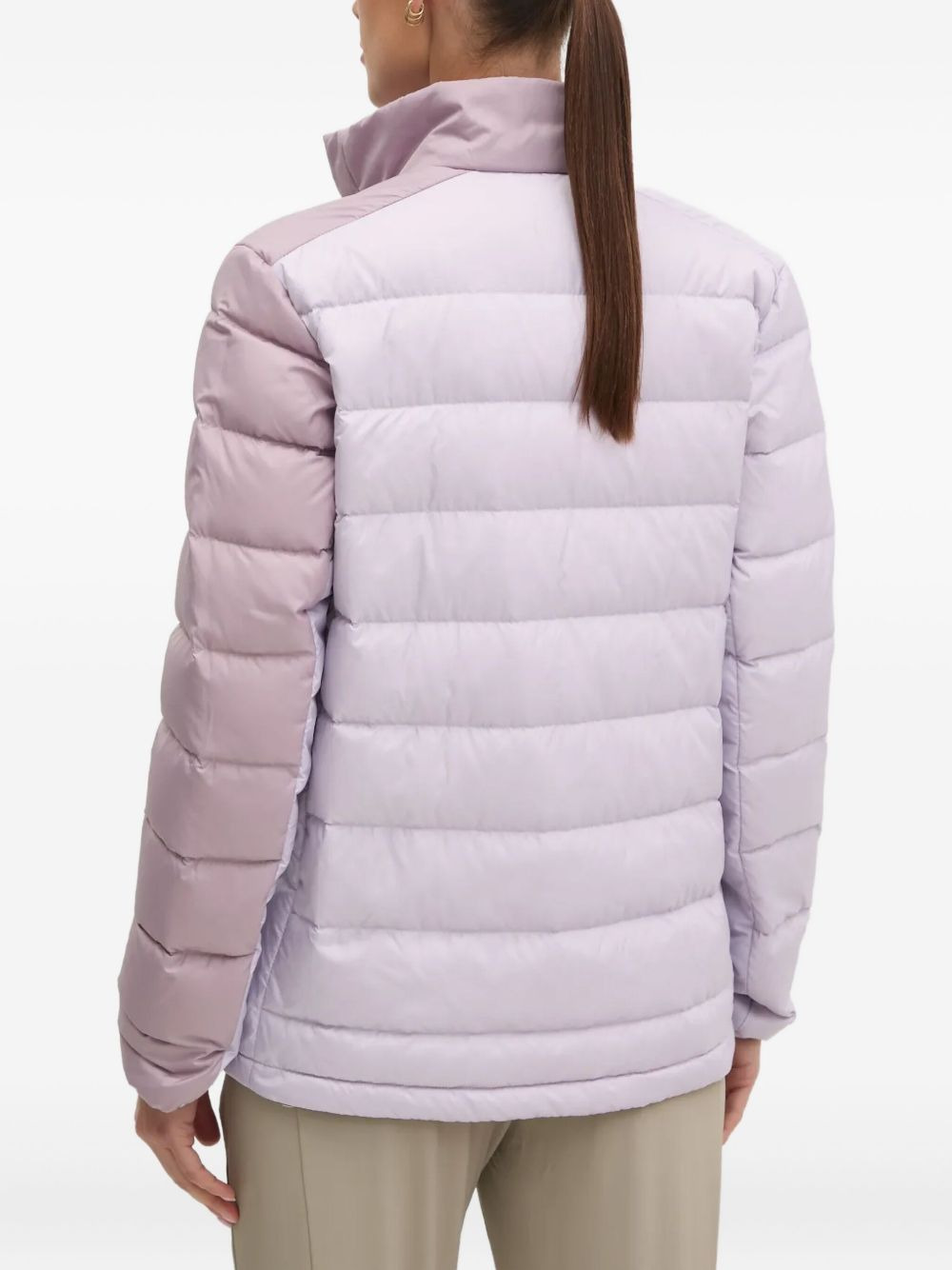 quilted panelled jacket - 3