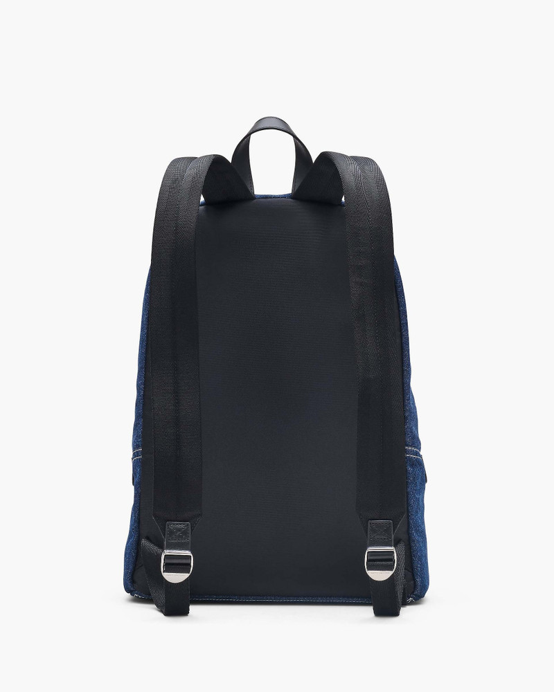 THE BIKER COLORBLOCK DENIM LARGE BACKPACK 3