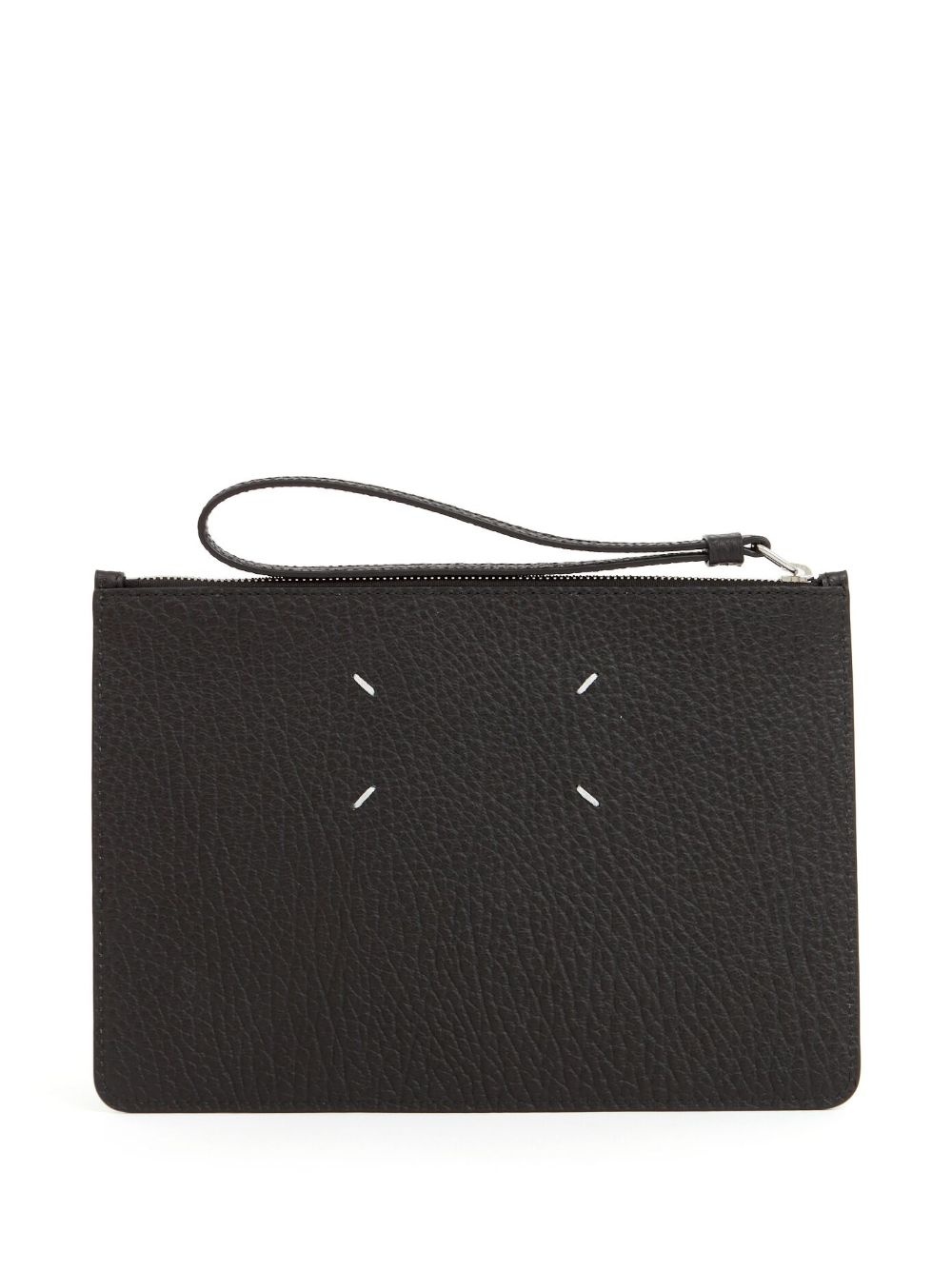 four-stitch leather cardholder - 2